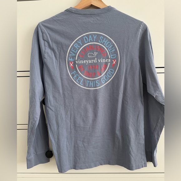 Boys Vineyard Vines Long Sleeve tee - Picture 4 of 5